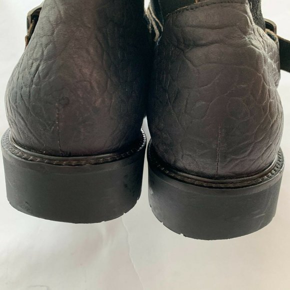 ROSS AND SNOW Federico Rugged Leather Combat Boots main image 7